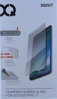 Cyoo XQISIT Tempered Displayschutzglass 0,33mm für Google Pixel 3 - Transparent