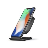 Zens Ultra Fast Wireless Qi-zertifiziertes kabelloses Schnelllade-Pad 10W - Schwarz