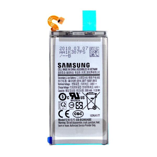 Samsung EB-BG960ABA -Lithium Ionen Akku - G960F Samsung Galaxy S9 - 3000mAh
