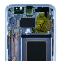 Samsung G950F Galaxy S8 - Original Ersatzteil - LCD Display / Touchscreen mit Rahmen - Orkid Grau
