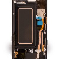 Samsung G950F Galaxy S8 - Original Ersatzteil - LCD Display / Touchscreen mit Rahmen - Schwarz