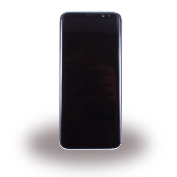 Samsung G955F Galaxy S8+ - Original Ersatzteil - LCD Display / Touchscreen mit Rahmen - Orkid Grau