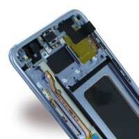 Samsung G955F Galaxy S8+ - Original Ersatzteil - LCD Display / Touchscreen mit Rahmen - Orkid Grau