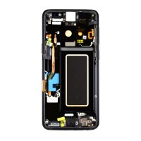 Samsung G960F Galaxy S9 - Original Ersatzteil - LCD Display / Touchscreen mit Rahmen - Schwarz