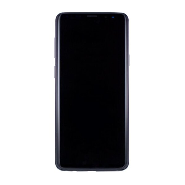 Samsung G965F Galaxy S9 Plus- Original Ersatzteil - LCD Display / Touchscreen mit Rahmen - Schwarz