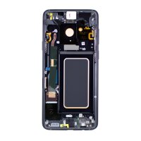 Samsung G965F Galaxy S9 Plus- Original Ersatzteil - LCD Display / Touchscreen mit Rahmen - Schwarz