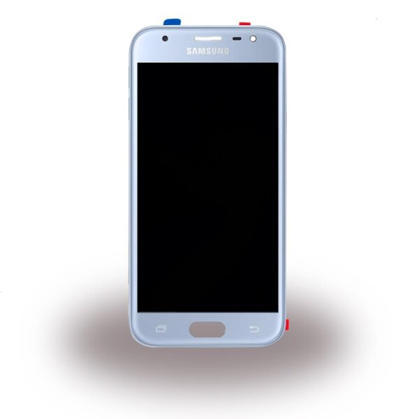 Samsung J330F Galaxy J3 (2017) Original Ersatzteil LCD Display / Touchscreen - Silber