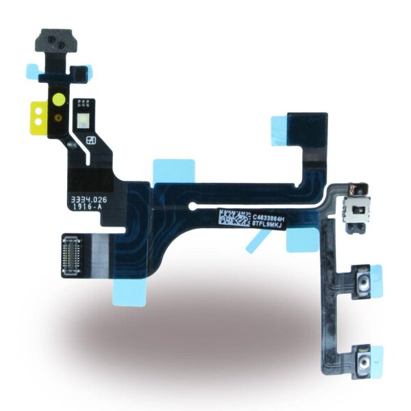 Cyoo Ersatzteil - Flexkabel Ein-Ausschalt Modul + Lautstärke + Mikrofon - Apple iPhone 5 C