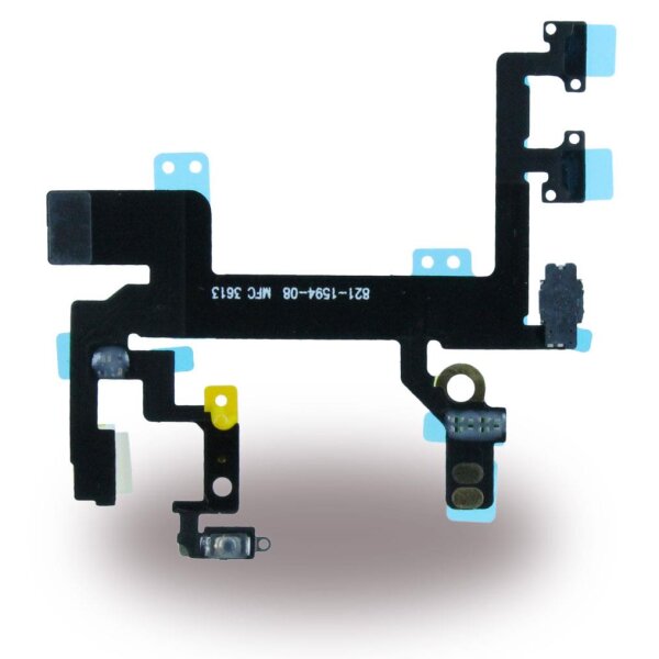 Cyoo Ersatzteil - Flexkabel Ein-Ausschalt Modul + Lautstärke + Mikrofon - Apple iPhone 5 S