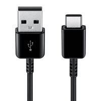 Samsung EP-DR140ABE - Schnell Ladekabel / Datenkabel USB auf USB Typ C - 0,8m - Schwarz