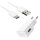 Samsung EP-TA50EWE - Schnell Ladegerät + USB Typ C Kabel - Weiss