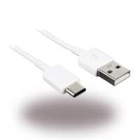 Samsung Ladekabel / Datenkabel - USB auf USB Typ C - 1,5m - Weiss