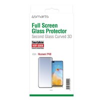4smarts Second Glass Curved 3D für Huawei P40 - Schwarz