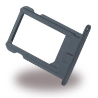 Ersatzteil - SIM Karten Fach - Apple iPhone 5, 5s - Schwarz