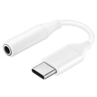 Samsung Adapter EE-UC10 USB Typ-C zu 3,5mm Klinke - Weiss
