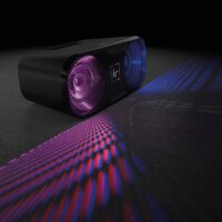 KitSound Slam XL Bluetooth Party Light Speaker / Partylautsprecher - Schwarz