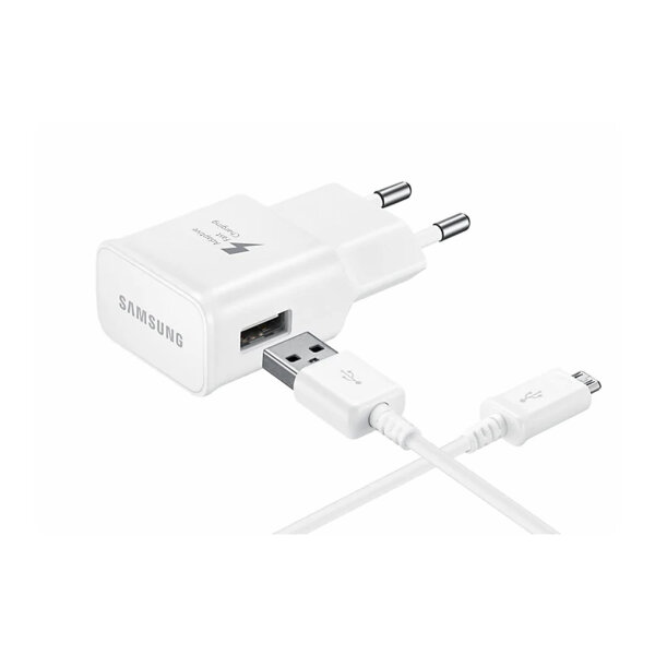 Samsung EP-TA200 + Typ C Kabel EP-DG970 USB  Ladegerät 2mA - Weiss