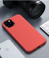 Cyoo BioCase Biologisch abbaubar Cover Hülle Öko für Apple iPhone 12 Pro Max (6.7 Zoll) - Rot