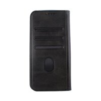 Cyoo Premium Book Case Etui für Apple iPhone 12 (6.1 Zoll)/ 12 Pro - Schwarz