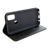 Cyoo Premium Book Case Etui für Apple iPhone 12 (6.1 Zoll)/ 12 Pro - Schwarz