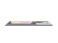 Logickeyboard Avid Pro Tools DE Tastatur (PC/Slim) - Silber