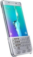 Samsung EJ-CG928 Keyboard Tastatur Schutzhülle für Galaxy S6 Edge Plus - Silber