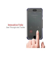 Itskins Spectra Vision Book Cover für Apple iPhone 6, 6s, 7, 8, SE 2020 - Schwarz