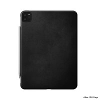 Nomad Rugged Case Black Leather für Apple iPad Pro 11 - Schwarz
