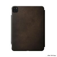 Nomad Rugged Folio Case Rustic Brown Leather für Apple iPad Pro 11 - Braun