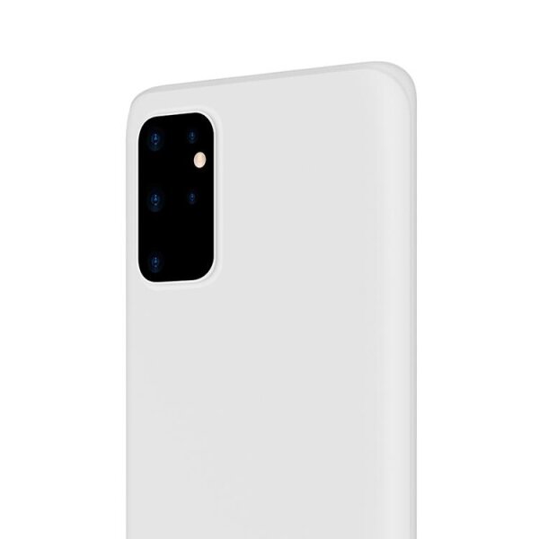Cyoo Premium Liquid Silikon Schutz Hülle für Samsung N980F Galaxy Note 20 - Weiss