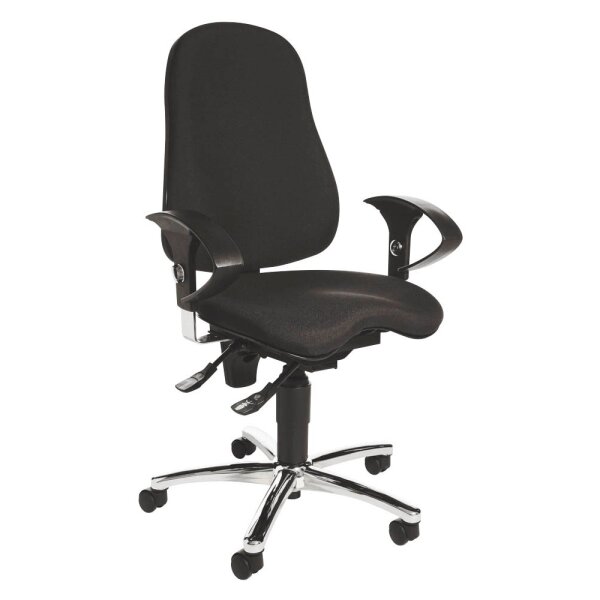 TOPSTAR Bürodrehstuhl Sitness Wellnesschair 10 SI59UG20 - Schwarz