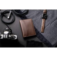 Nomad Passport Wallet Traditional Reisepass Hülle - Braun