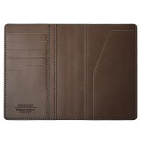 Nomad Passport Wallet Traditional Reisepass Hülle - Braun
