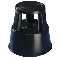 WEDO Rollhocker Step Kunststoff - Schwarz