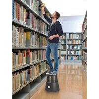 WEDO Rollhocker Step Kunststoff - Schwarz