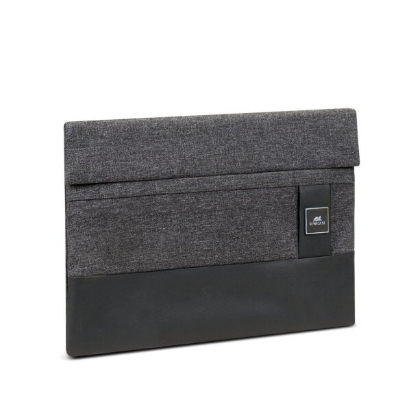 RivaCase Lantau 8802 Laptop-Hülle für Apple MacBook Pro/MacBook Air 13 - Melange Schwarz