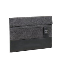 RivaCase Lantau 8802 Laptop-Hülle für Apple MacBook Pro/MacBook Air 13 - Melange Schwarz