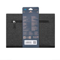 RivaCase Lantau 8802 Laptop-Hülle für Apple MacBook Pro/MacBook Air 13 - Melange Schwarz