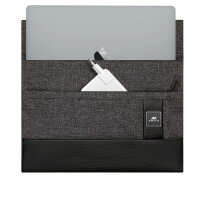 RivaCase Lantau 8802 Laptop-Hülle für Apple MacBook Pro/MacBook Air 13 - Melange Schwarz