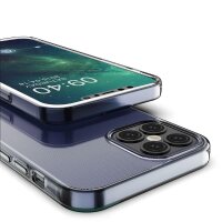Cyoo Ultra Slim Silikon Case für Apple iPhone 12 Mini (5.4 Zoll) - Transparent