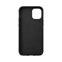 Nomad Rugged Case für Apple iPhone 12 Mini - Black Leather (Schwarz)