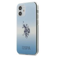 US Polo Gradient Collection Case für Apple iPhone 12 mini (5.4) - Blau