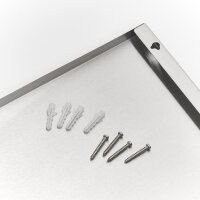 Zeller Magnettafel Metall 40.0 x 60.0 cm - Weiss
