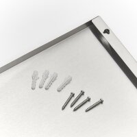 Zeller Magnettafel Metall 40.0 x 60.0 cm - Weiss