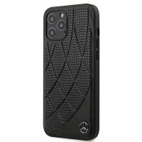 Mercedes Benz Bow Line Hard Case Cover Hülle für Apple iPhone 12 mini (5.4) - Schwarz