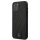 Mercedes Benz Wave Line Hard Case Cover Hülle für Apple iPhone 12 mini (5.4) - Schwarz