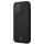 Mercedes Benz Wave Line Hard Case Cover Hülle für Apple iPhone 12 mini (5.4) - Schwarz