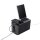 Bluelounge CableBox Mini Station - Noir