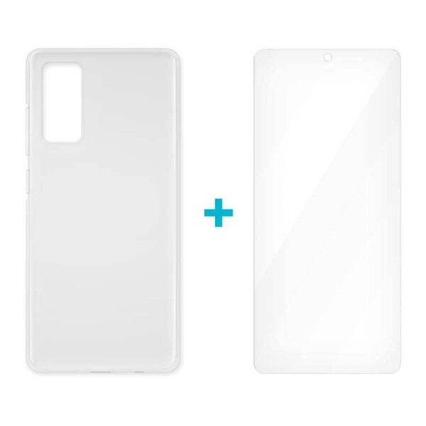 4-OK Glass Duo Protek Case und TEMPERED GLASS für Samsung Galaxy S20 FE