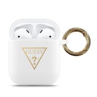 Guess Triangle Silicon Cover Case für Apple Airpods...